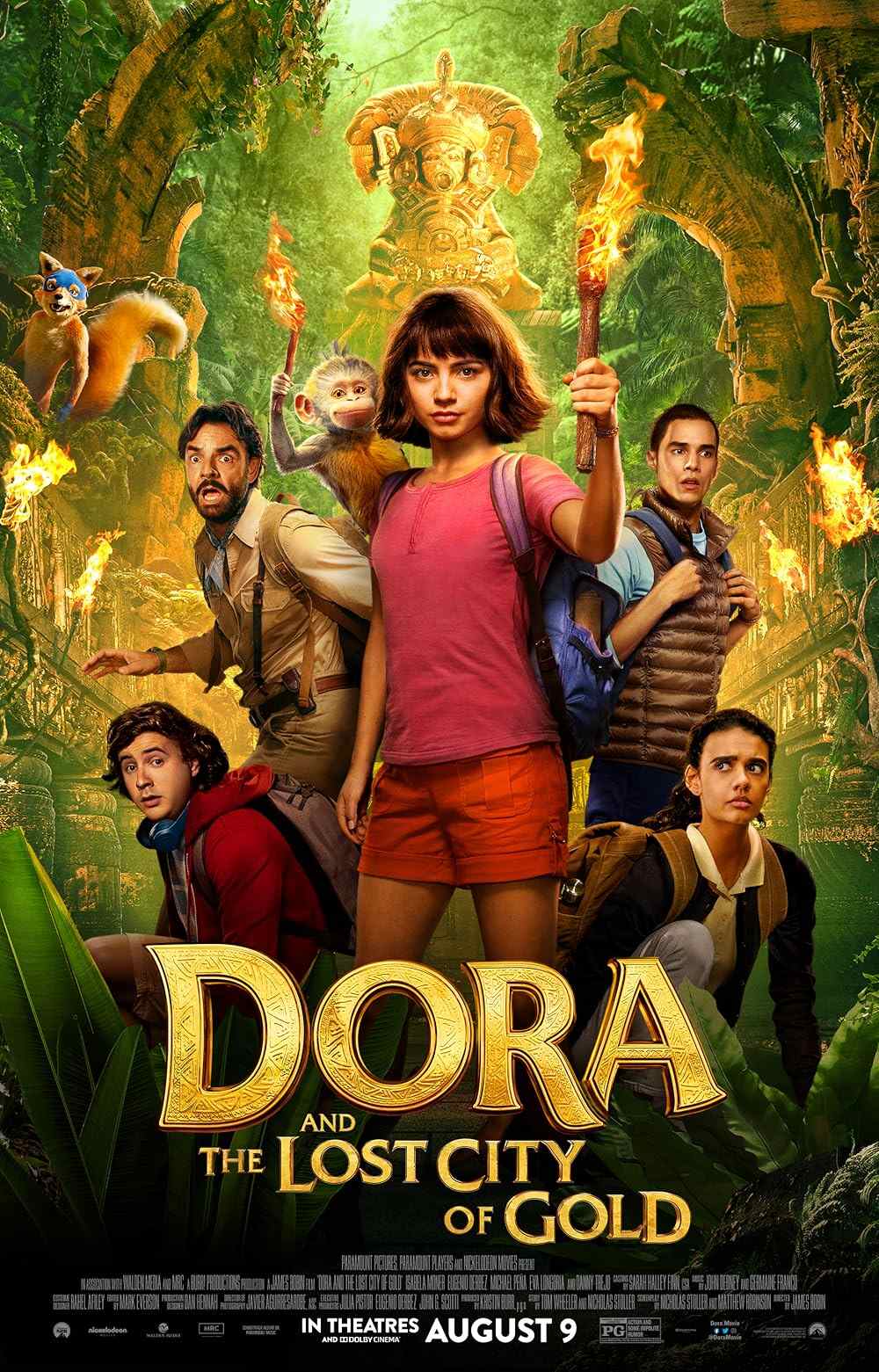 Download Dora and the Lost City of Gold (2019) BluRay Dual Audio {Hindi-English} 480p [350MB] | 720p [1GB] | 1080p [2GB]