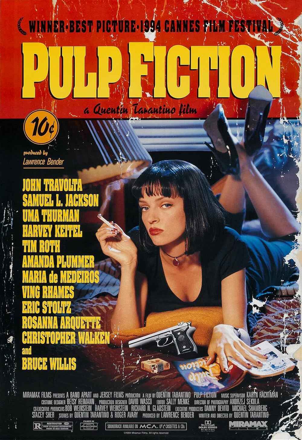 Download Pulp Fiction (1994) {English with Subtitles} Full Movie WEB-DL 480p [450MB] | 720p [800MB]